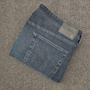 AG Adriano Goldschmied AG-ED Jeans Everett Slim Straight Mens 38x34 Dark‎ Wash